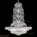 Large crystal chandelier for hotel empire crystal chandelier